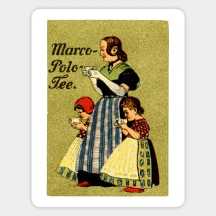 1915 Enjoy Marco Polo Tea Magnet